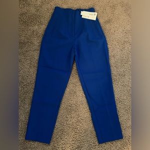 Blue Zara Pants - High Waisted - Brand New